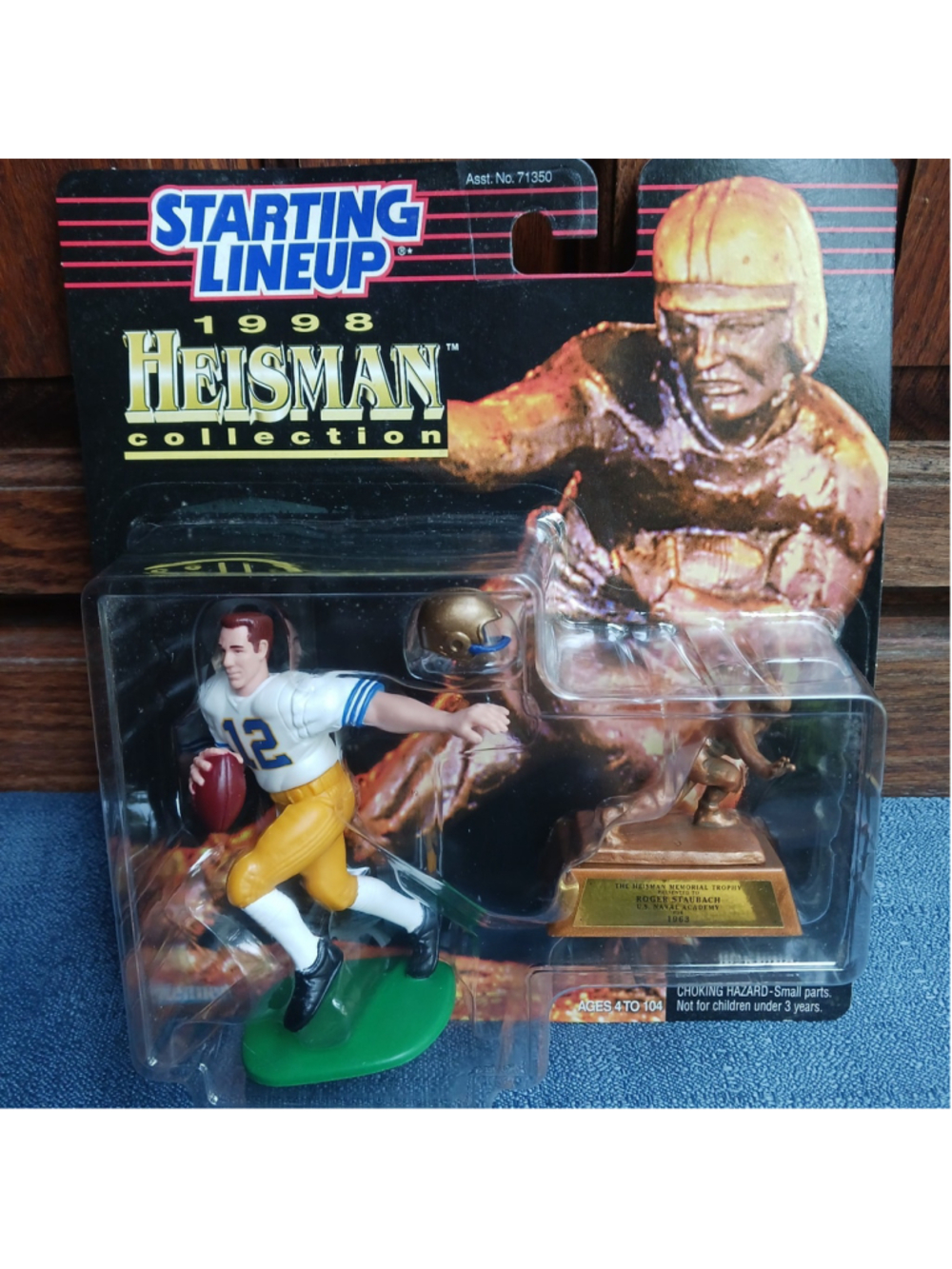 1998 Starting Lineup Roger Staubach Heisman Collection Sealed
